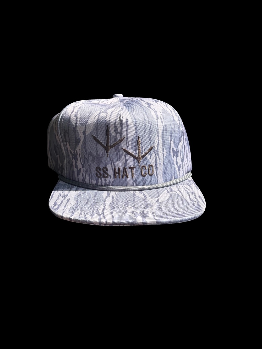 Southern String Hat Co. March Drop, Camo SnapBack Rope Hat Unused/Mint condition